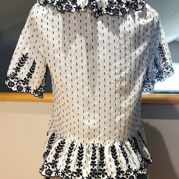 Zara TFT Embroidered Blouse - Picture 2 of 3